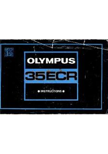 Olympus 35 ECR manual. Camera Instructions.